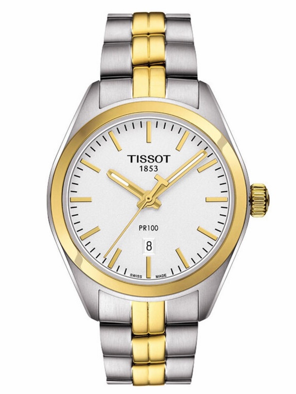 Tissot PR 100 Lady Silver Dial Watch 33mm